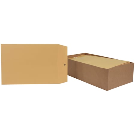 ENVELOPE KRAFT CLASP 7.5X10.5  BOX OF 100 PK